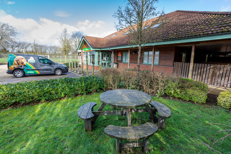 Jerry Green Dog Rescue enclosed paddock in Newark and Sherwood
