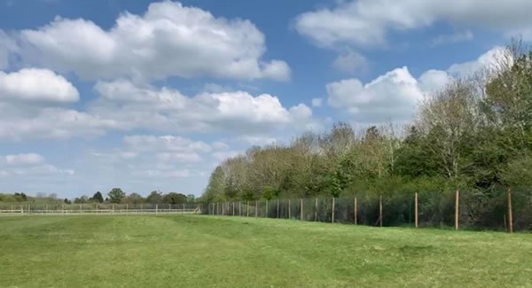 Swallowfield Dog Walking Fields, Lapworth in Warwickshire