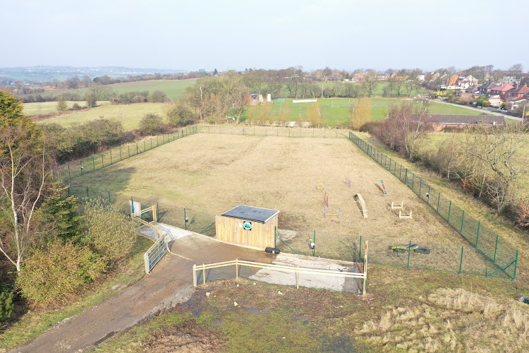 Wingfield secure dog park in Leeds